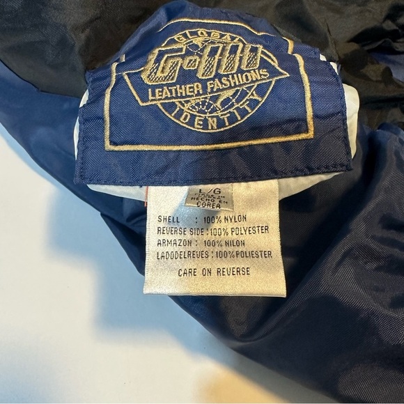 Vtg 90s Global Identity G-III NOTRE DAME Irish Jacket - Picture 7 of 13